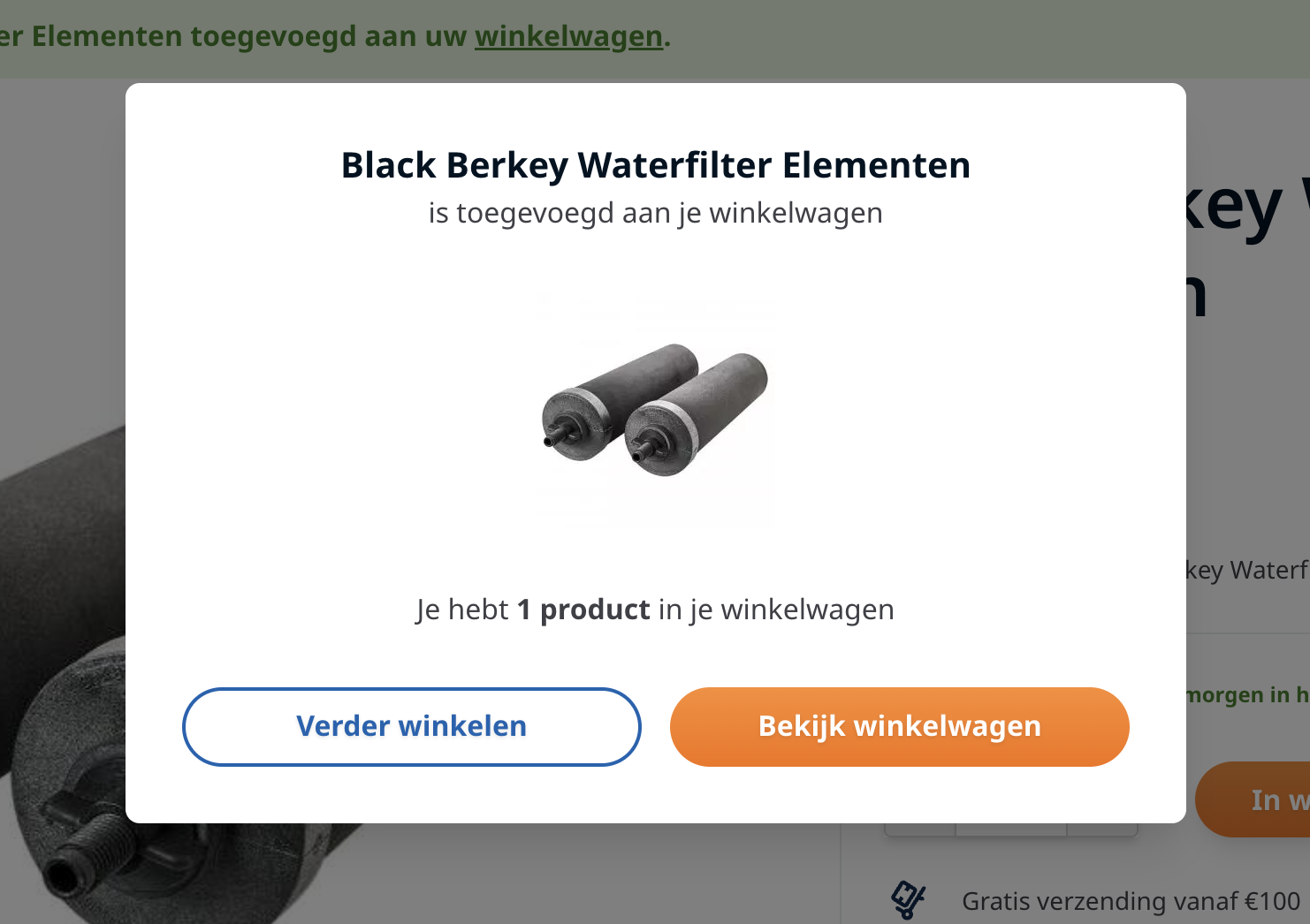 Winkelwagen